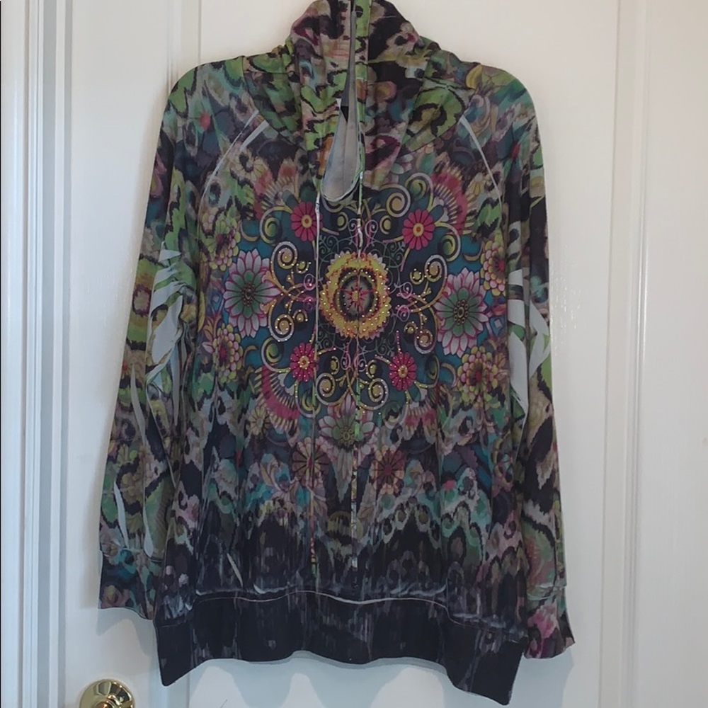 Cowl neck sweater